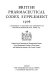 British pharmaceutical codex supplement 1976 : a supplement of additions and ammendments to the British pharmaceutical codex 1973