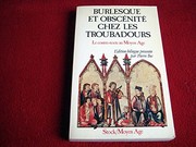 Burlesque et obscénité chez les troubadours : pour une approche du contre-texte médiéval