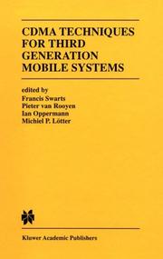 CDMA techniques for third generation mobile systems