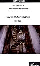 Cahiers Simondon : Numéro 1