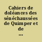 Cahiers de doléances des sénéchaussées de Quimper et de Concarneau pour les Etats généraux de 1789 : département du Finistère
