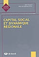 Capital social et dynamique régionale