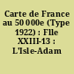 Carte de France au 50 000e (Type 1922) : Flle XXIII-13 : L'Isle-Adam