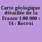 Carte géologique détaillée de la France 1/80 000 : 14 : Rocroi