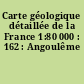 Carte géologique détaillée de la France 1:80 000 : 162 : Angoulême