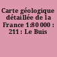 Carte géologique détaillée de la France 1:80 000 : 211 : Le Buis