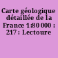 Carte géologique détaillée de la France 1:80 000 : 217 : Lectoure