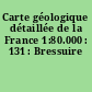 Carte géologique détaillée de la France 1:80.000 : 131 : Bressuire