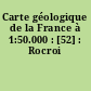 Carte géologique de la France à 1:50.000 : [52] : Rocroi