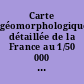 Carte géomorphologique détaillée de la France au 1/50 000 : XX-16 : Courville-sur-Eure