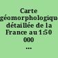 Carte géomorphologique détaillée de la France au 1:50 000 : Narbonne : XXV-46