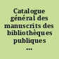 Catalogue général des manuscrits des bibliothèques publiques de France : LX : Bibliothèque historique de la Ville de Paris : 2
