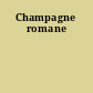 Champagne romane