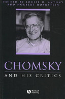 Chomsky and his critics