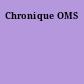 Chronique OMS