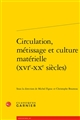 Circulation, métissage et culture matérielle (XVIe-XXe siècles)