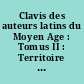 Clavis des auteurs latins du Moyen Age : Tomus II : Territoire français, 735-987 : = Clavis scriptorum latinorum medii aevi : = auctores galliae, 735-987