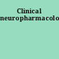 Clinical neuropharmacology