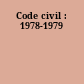 Code civil : 1978-1979
