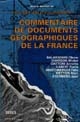 Commentaire de documents géographiques de la France