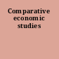 Comparative economic studies