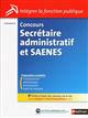 Concours secrétaire administratif et SAENES : catégorie B