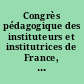 Congrès pédagogique des instituteurs et institutrices de France, en 1881