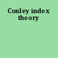 Conley index theory