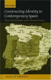 Constructing identity in contemporary Spain : theoretical debates and cultural practice