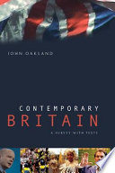Contemporary Britain : a survey with texts