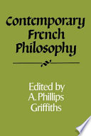 Contemporary French philosophy