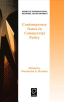 Contemporary issues in comercial policy, edited by M.E. Kreinin