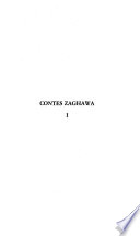Contes Zaghawa du Tchad : trente-sept contes et deux légendes