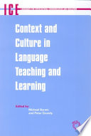 Context and culture in language teaching and learning