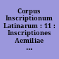 Corpus Inscriptionum Latinarum : 11 : Inscriptiones Aemiliae Etruriae Umbriae Latinae : 2 : 1-1