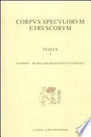 Corpus speculorum Etruscorum : Italia : 1 : Bologna, Museo civico : Fasc. 2