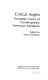 Critical angles : European views of contemporary American literature