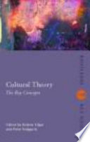 Cultural theory : the key concepts