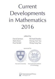 Current developments in mathematics 2016
