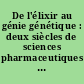 De l'élixir au génie génétique : deux siècles de sciences pharmaceutiques hospitalières : exposition, Musée de l'assistance publique - Hôpitaux de paris, 29 septembre 1995 - 6 janvier 1996