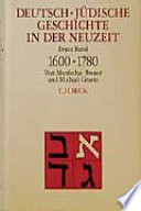 Deutsch-jüdische Geschichte in der Neuzeit