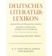 Deutsches Literatur-Lexikon : biographisches-bibliographisches Handbuch : Siebenundzwanzigster Band : Wagner-Walser