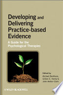 Developing and delivering practice-based evidence : a guide for the psychological therapies