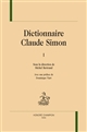 Dictionnaire Claude Simon