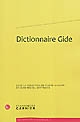 Dictionnaire Gide
