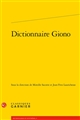 Dictionnaire Giono