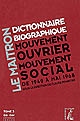 Dictionnaire biographique, mouvement ouvrier, mouvement social : période 1940-1968, de la Seconde guerre mondiale à Mai 1968 : Tome 3 : Ca à Cor