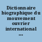 Dictionnaire biographique du mouvement ouvrier international : [6] : L'Allemagne