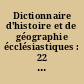 Dictionnaire d'histoire et de géographie écclésiastiques : 22 : Grégoire-Haeglsperger