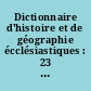 Dictionnaire d'histoire et de géographie écclésiastiques : 23 : Haegy-Herlemundus